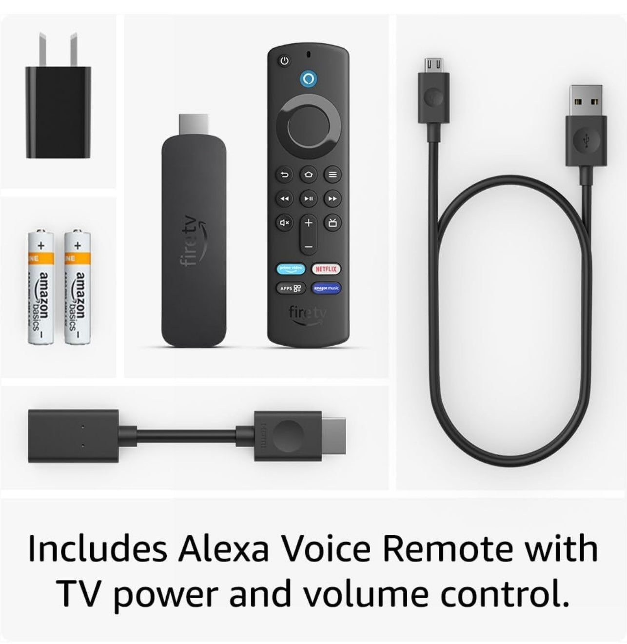 Amazon fire tv stick 4K pre installed  with Vmax tv Go app + 12 Month VMAX TV SUBSCRIPTION