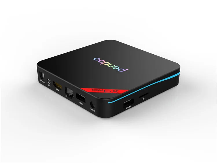 Pendoo X9 pro TV box with VMAX TV Go pre installed + 12 months Vmax tv subscription